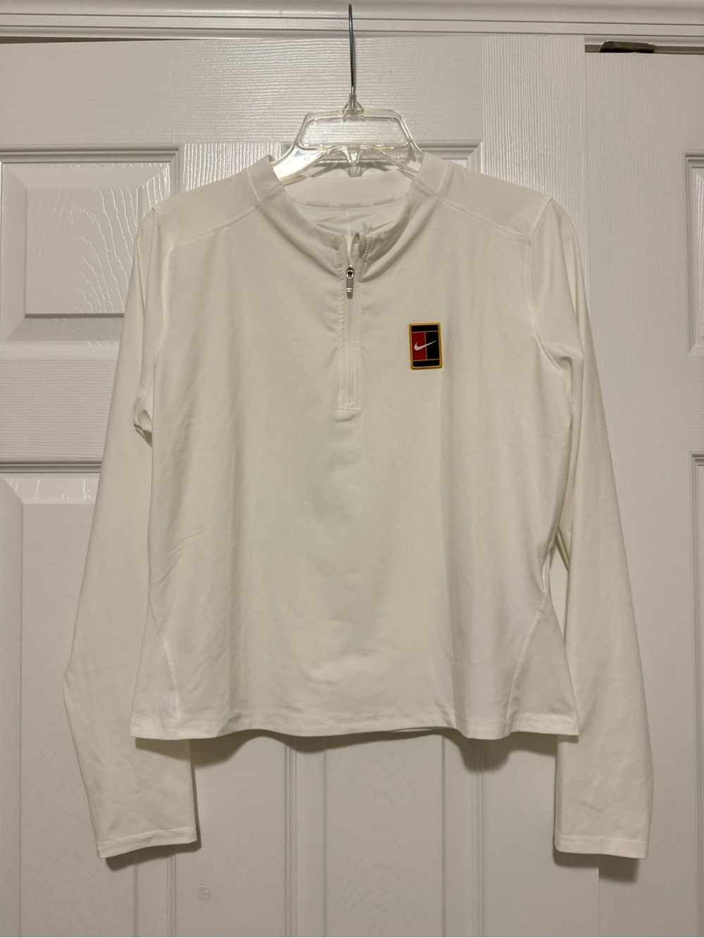 NikeCourt Slam Dri-Fit Long-Sleeve Quarter Zip Top